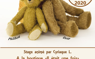 Stage de fabrication d’ours en peluche à l’ancienne à Paris